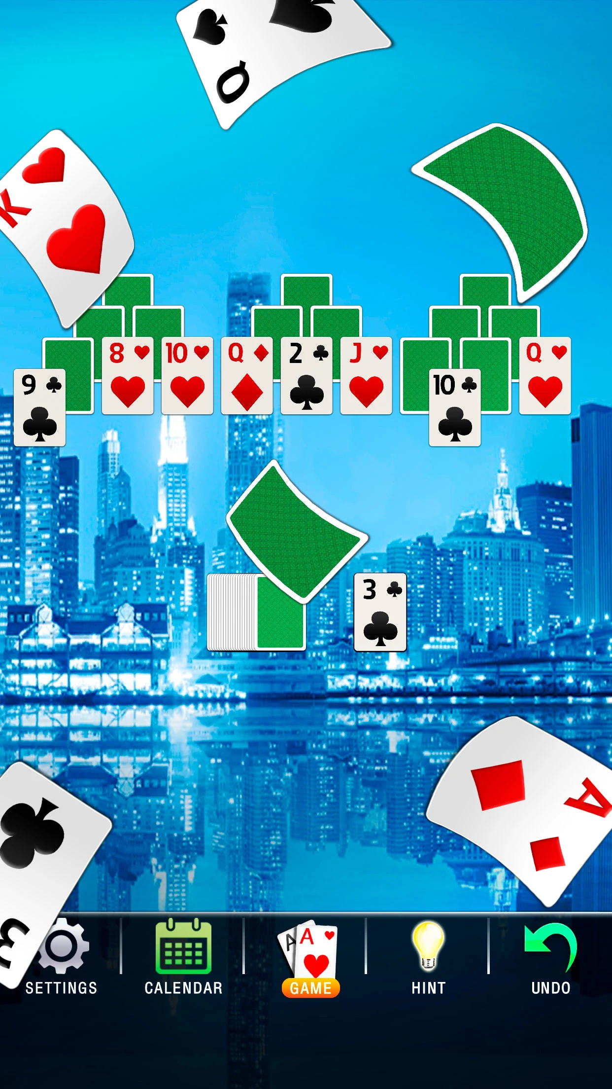 TriPeaks Solitaire Classic screenshot