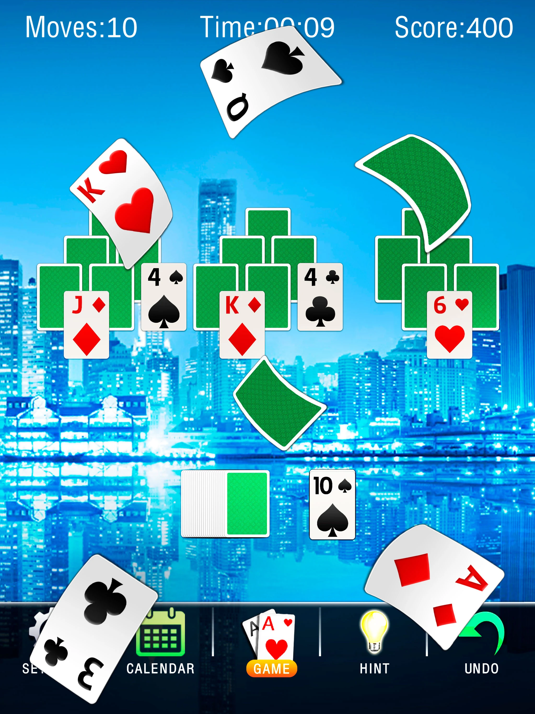 TriPeaks Solitaire Classic screenshot
