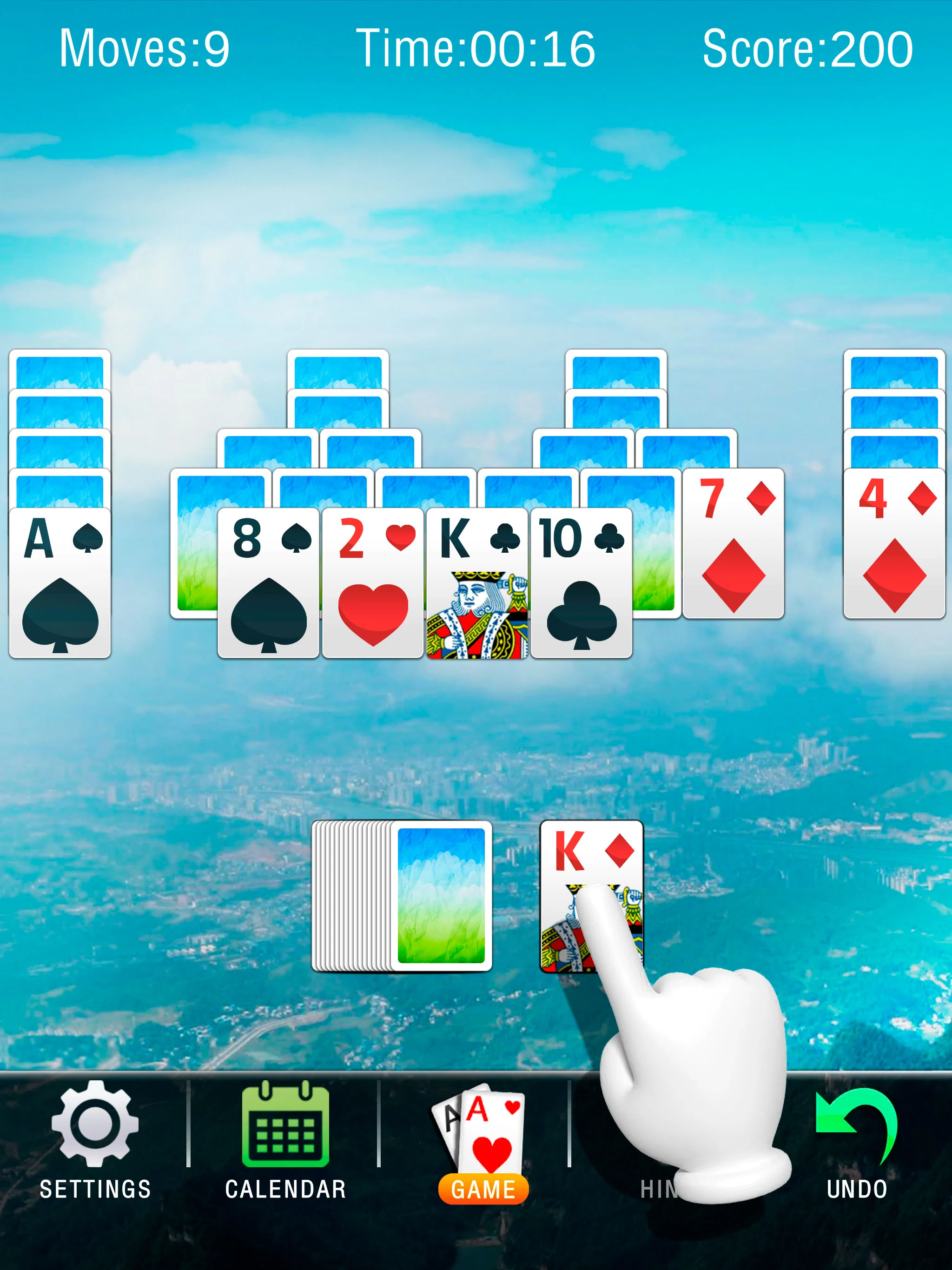 TriPeaks Solitaire Classic screenshot